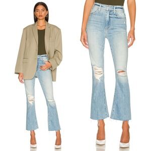 MOTHER Superior The Hustler Ankle Fray Jeans Rope's End 26‎